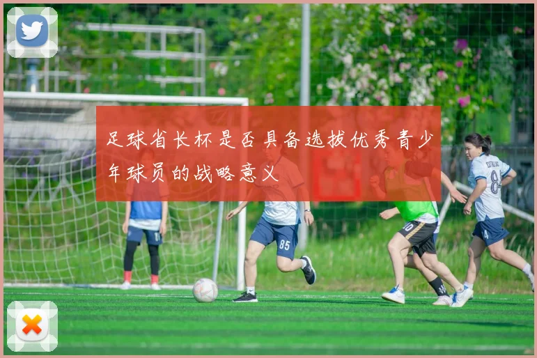 足球省长杯是否具备选拔优秀青少年球员的战略意义